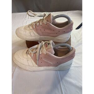 Women's Nike Jordon Serise ES Atomsphere Pink & White Lace‎ Up Shoes-Size